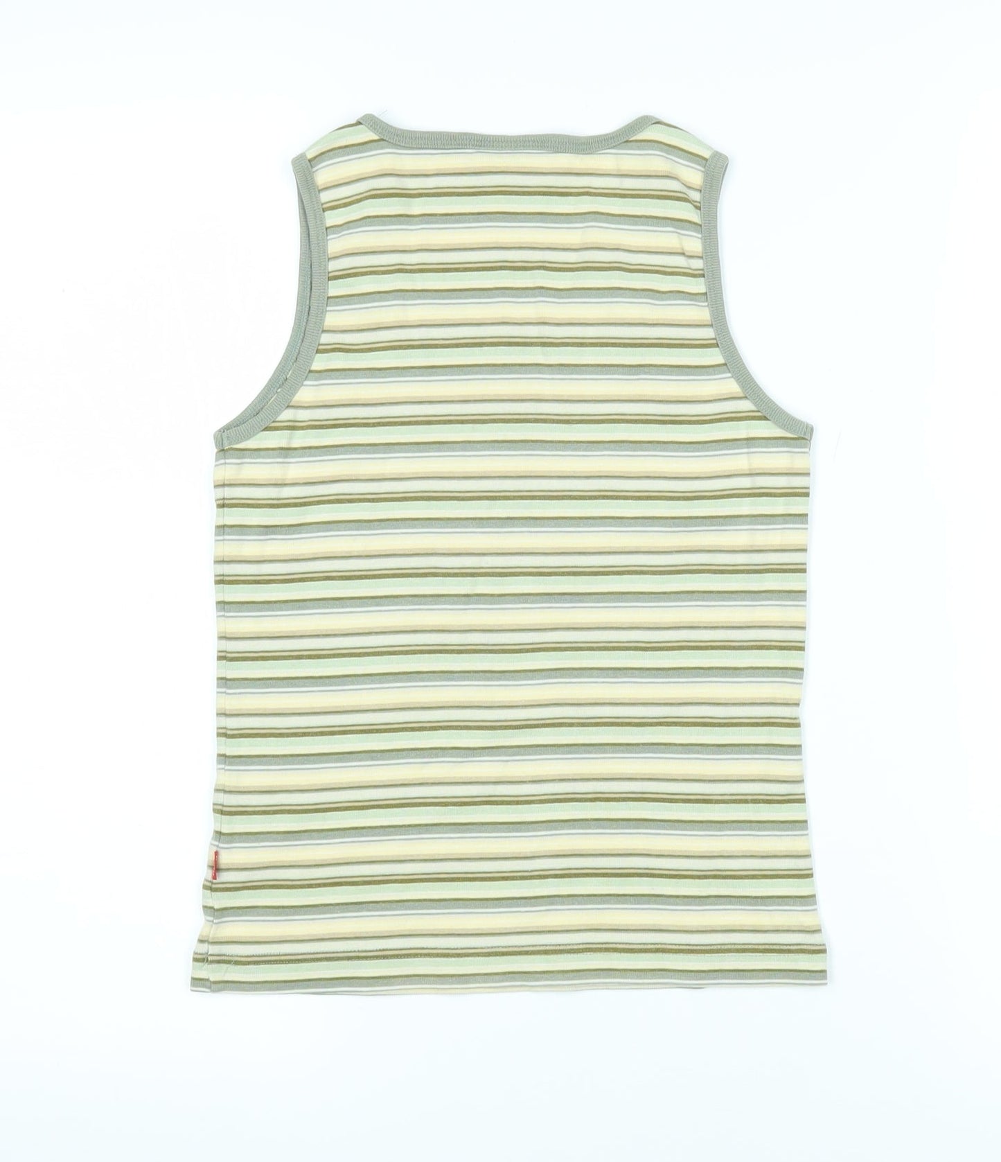 Womens UK Size S Jackpot Green Basic T-Shirt