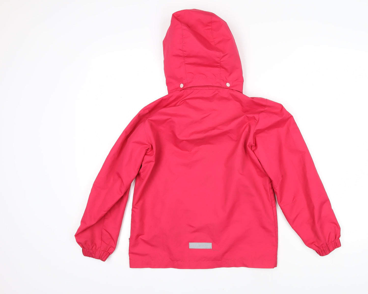 Colour Kids Girls Pink Ikat Jacket Coat Size 8 Years Tie