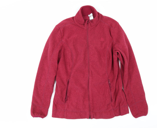 DECATHLON Womens Red Jacket Size XS Zip