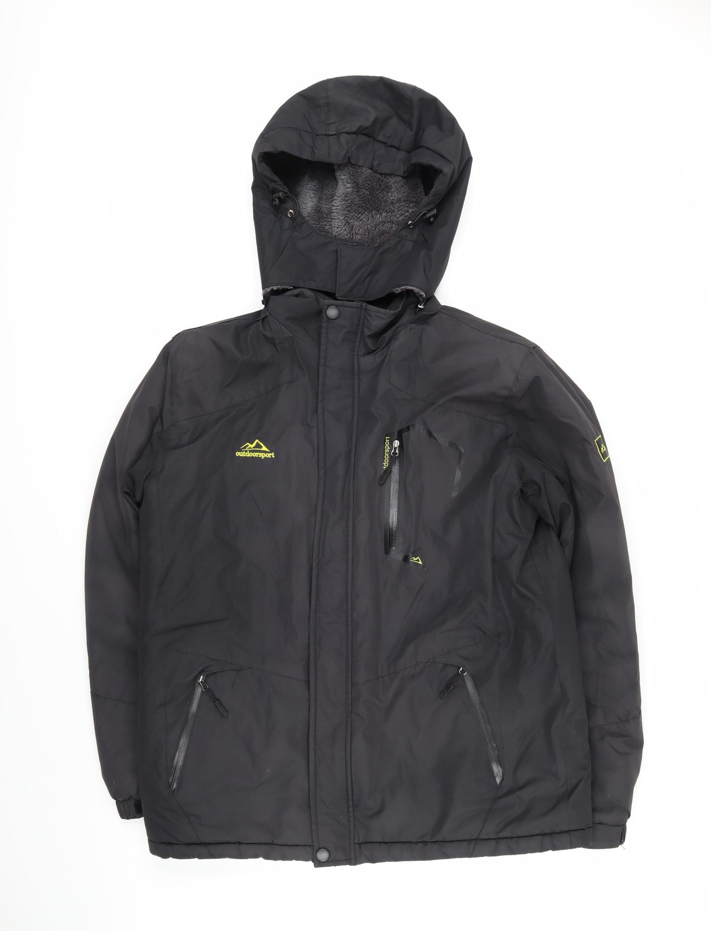 Mens UK Size M Outdoor Sport Black Jacket