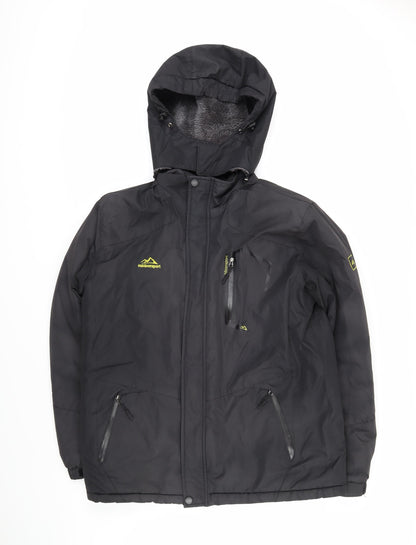 Mens UK Size M Outdoor Sport Black Jacket