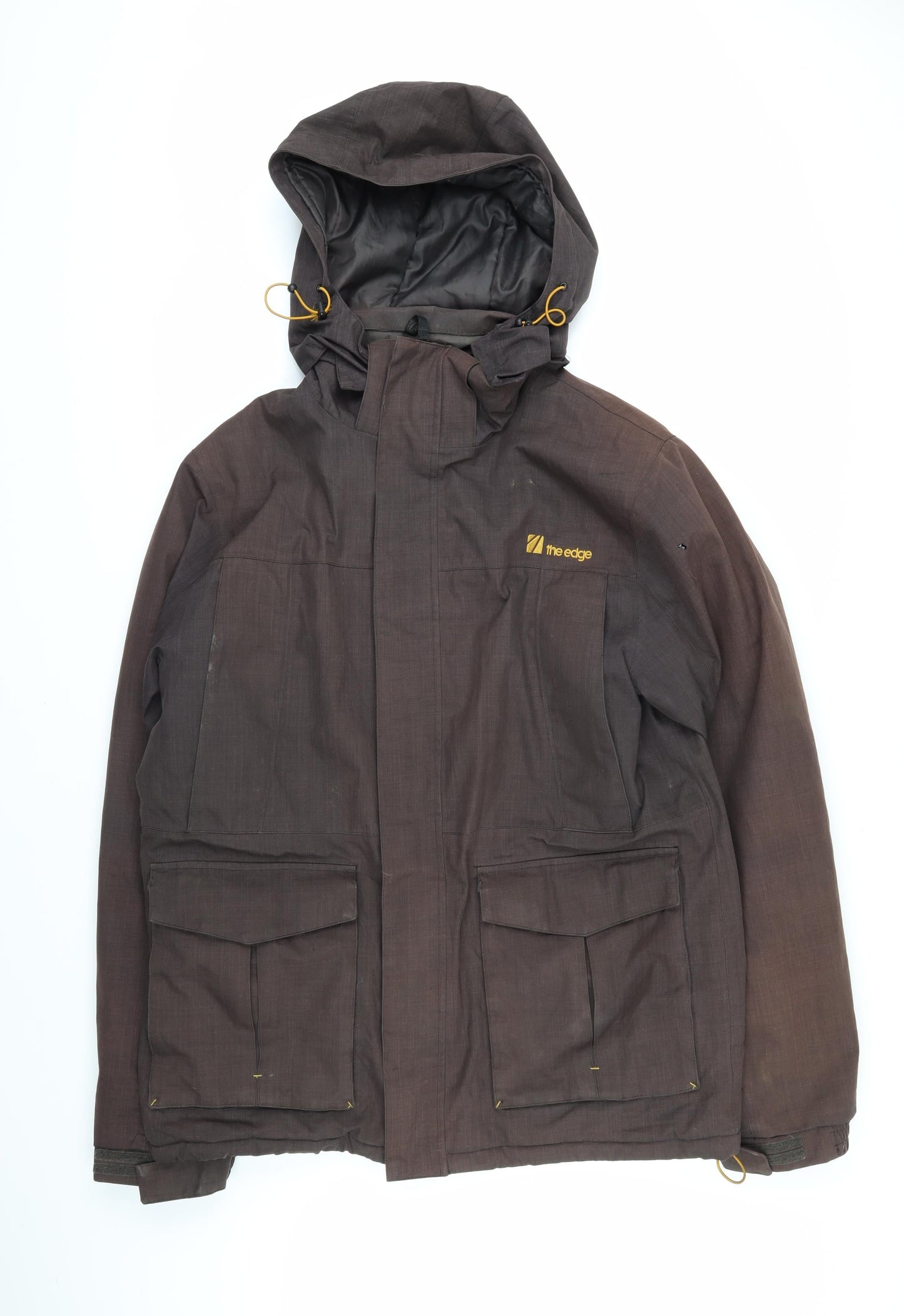 Mens UK Size M The Edge Brown Jacket