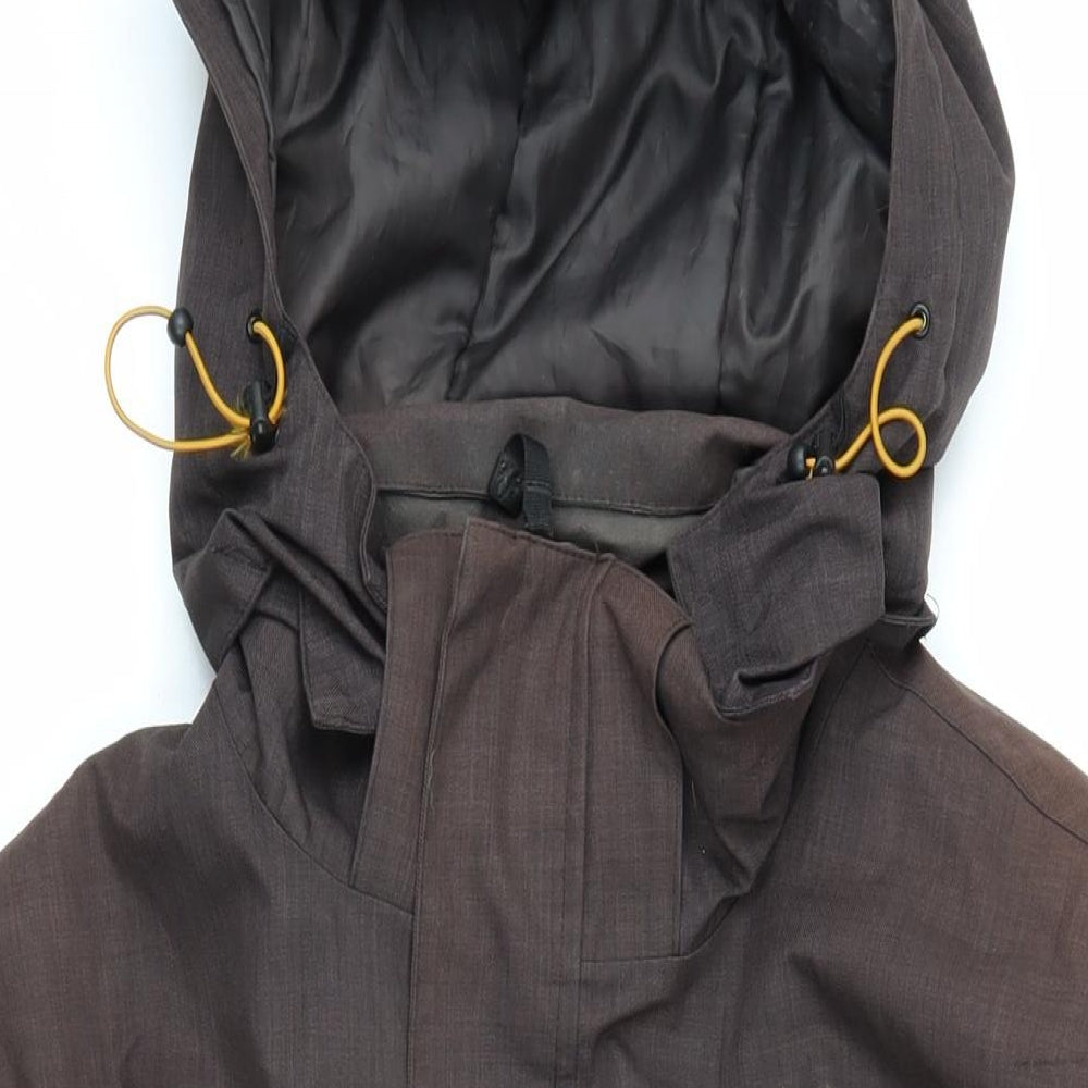 Mens UK Size M The Edge Brown Jacket