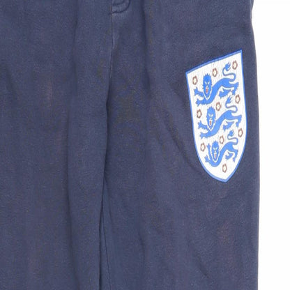 England Boys Blue Cotton Jogger Trousers Size 14 Years L27 in Regular - England Football