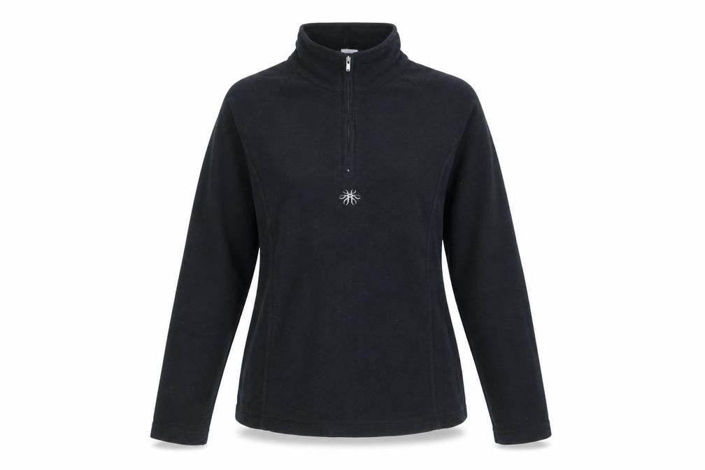 Womens UK Size S Crane Black Pullover Sweatshirt