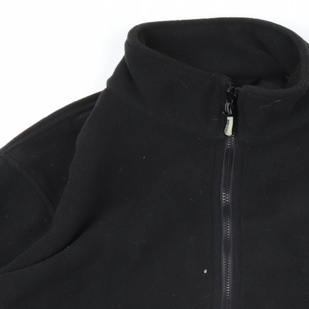 Mens UK Size M Trojan Black Jacket