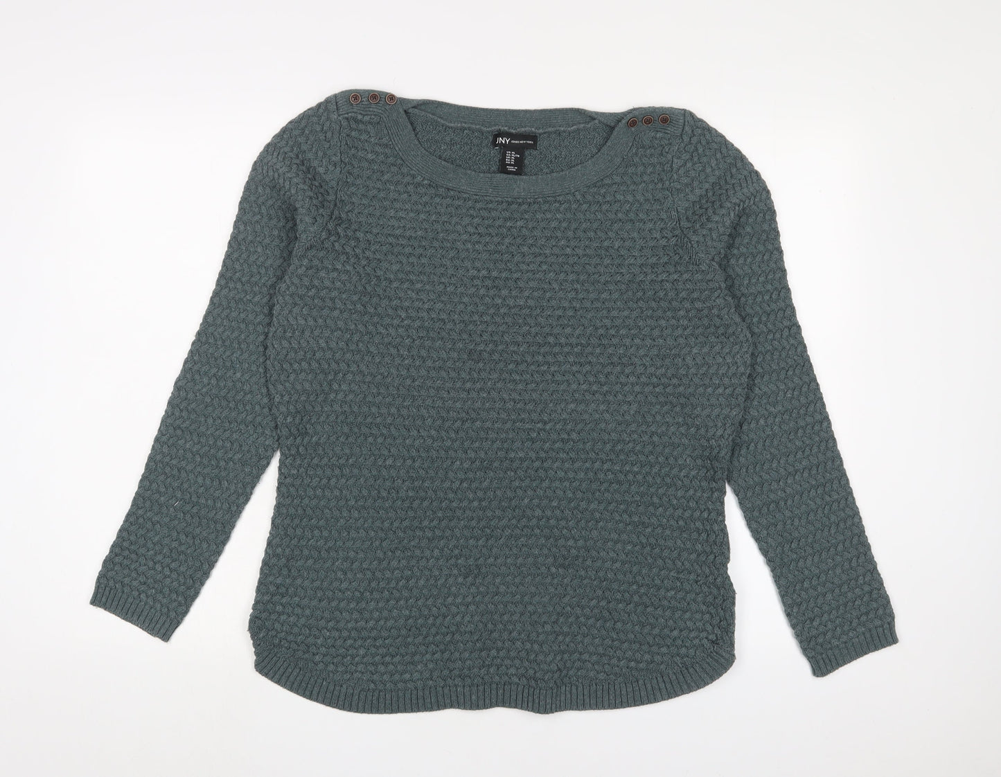 Womens UK Size XL Jones New York Blue Pullover Jumper