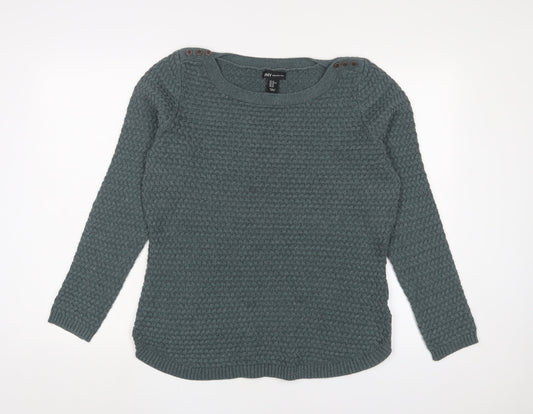Womens UK Size XL Jones New York Blue Pullover Jumper