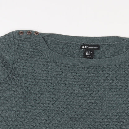 Womens UK Size XL Jones New York Blue Pullover Jumper