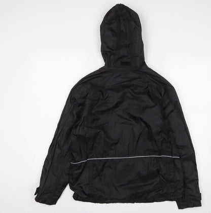 Result Boys Black Jacket Size 13-14 Years Zip