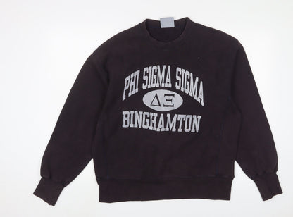Mens UK Size L Lee Purple Pullover Sweatshirt