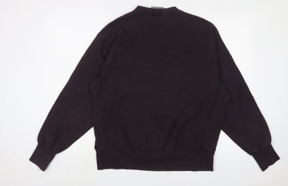 Mens UK Size L Lee Purple Pullover Sweatshirt