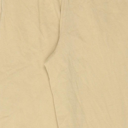 COS Womens Beige Polyester Trousers Size XS L23 in Regular