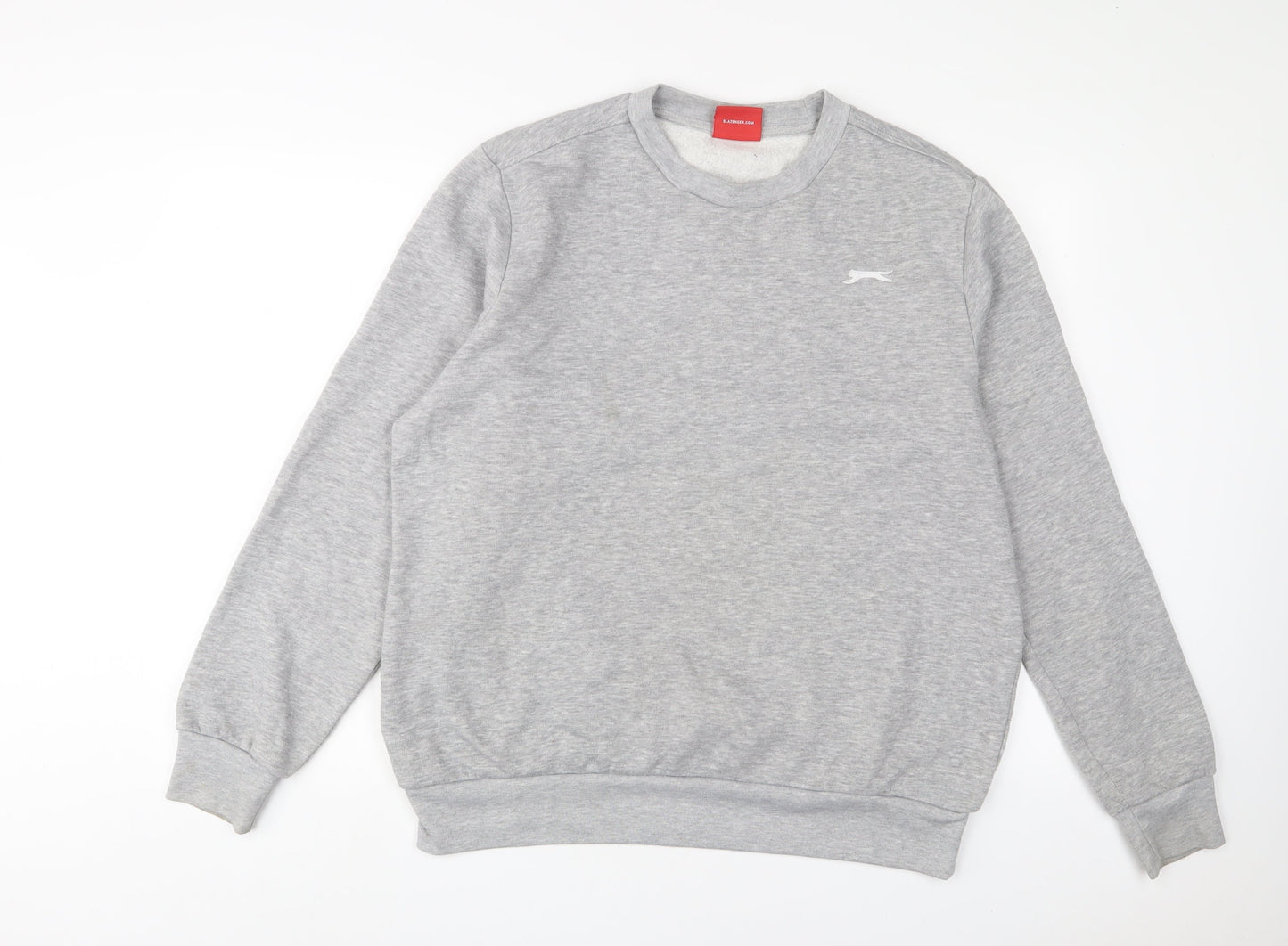 Mens UK Size L Slazenger Grey Pullover Sweatshirt