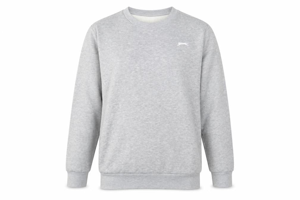 Mens UK Size L Slazenger Grey Pullover Sweatshirt