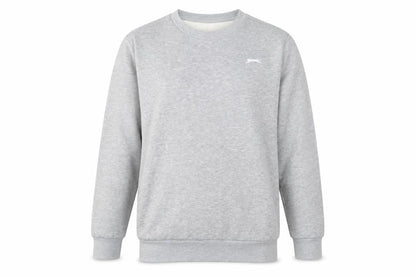 Mens UK Size L Slazenger Grey Pullover Sweatshirt