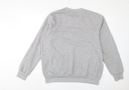 Mens UK Size L Slazenger Grey Pullover Sweatshirt