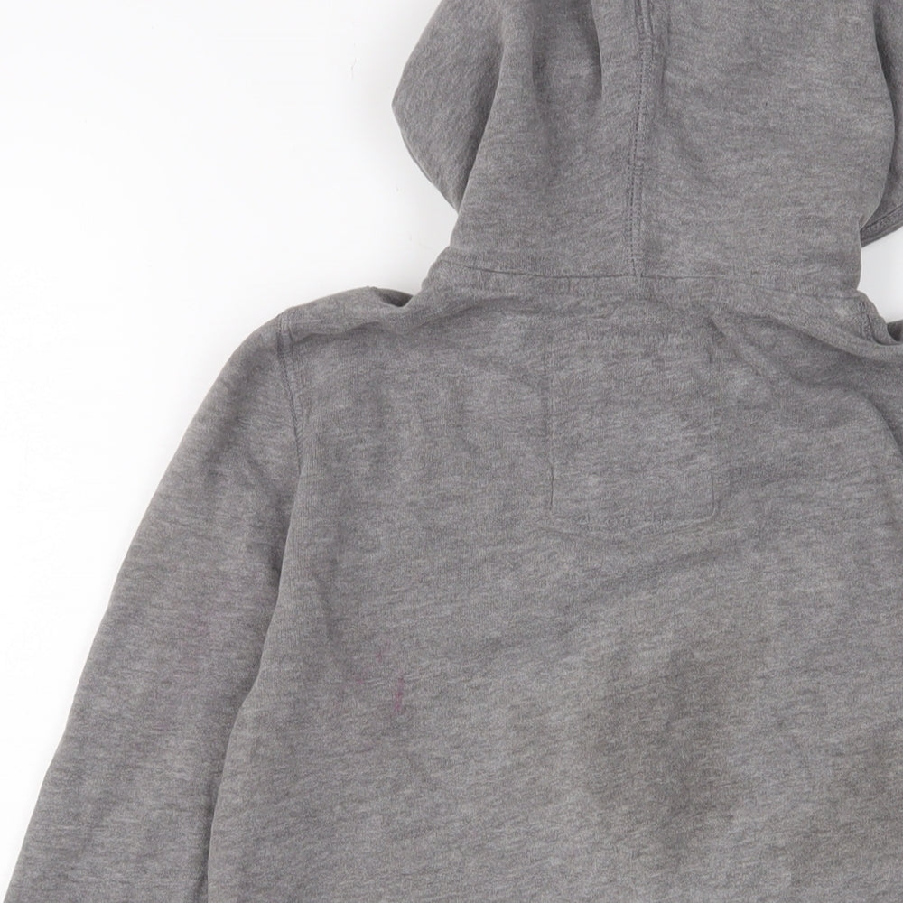 Womens UK Size M Gilly Hicks Grey Full Zip Hoodie