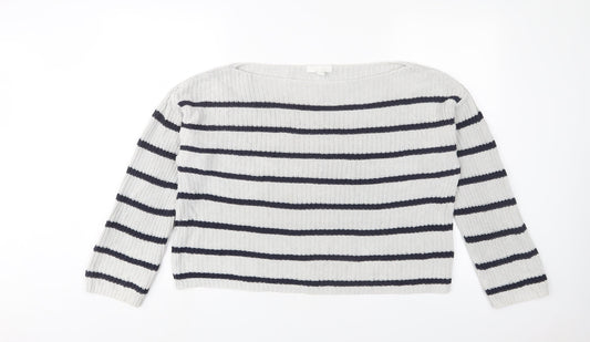 Womens UK Size M H&M Grey Pullover Jumper