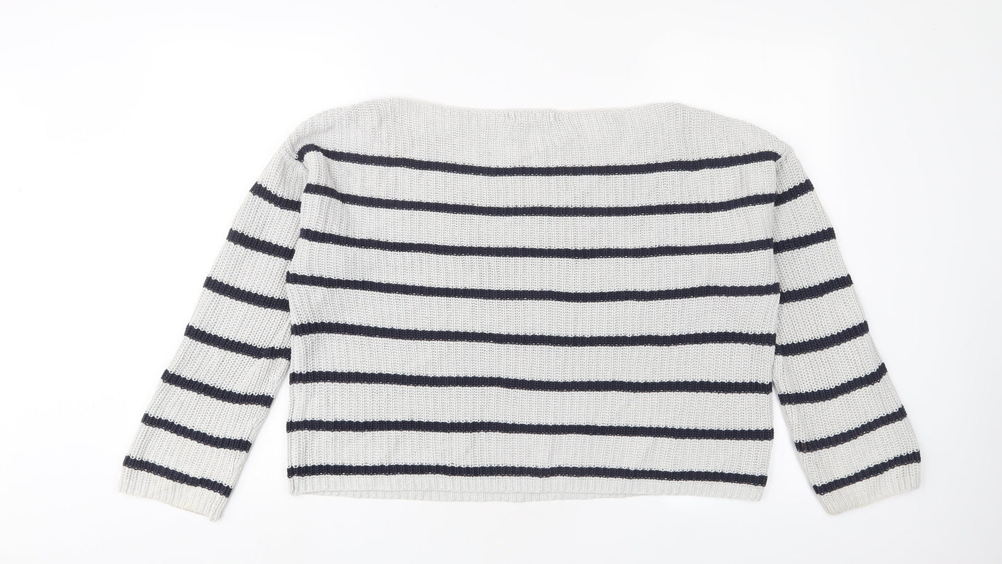 Womens UK Size M H&M Grey Pullover Jumper