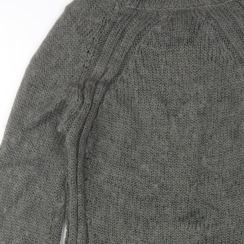 Womens UK Size 10 NEXT Grey Pullover Jumper