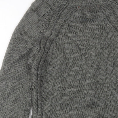 Womens UK Size 10 NEXT Grey Pullover Jumper