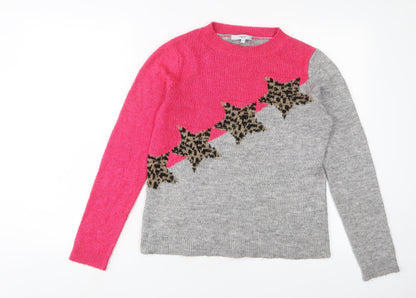Womens UK Size 6 NEXT Multicoloured Pullover Jumper