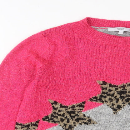 Womens UK Size 6 NEXT Multicoloured Pullover Jumper