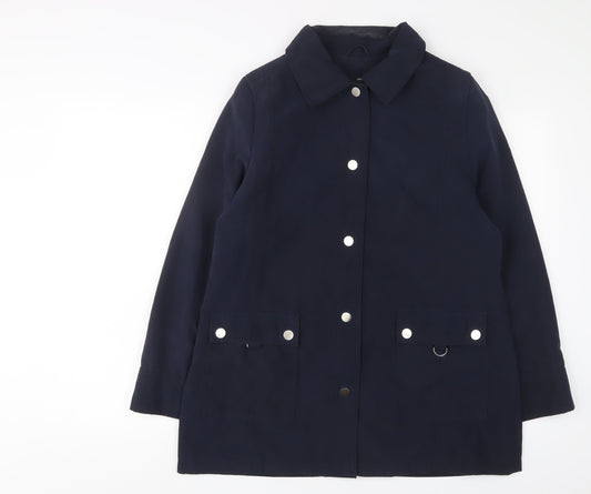 Womens UK Size 12 EWM Blue Jacket