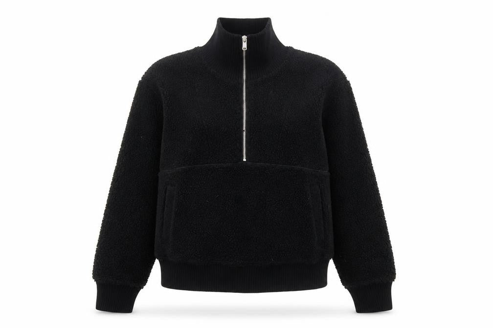 Womens UK Size S Marks and Spencer Black Pullover Sweatshirt