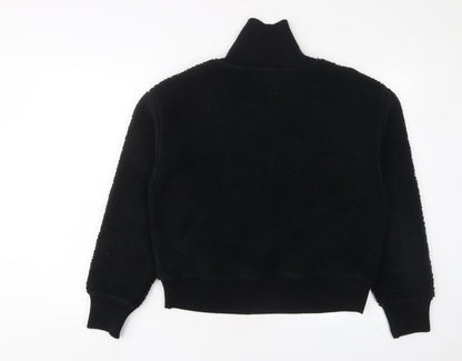 Womens UK Size S Marks and Spencer Black Pullover Sweatshirt