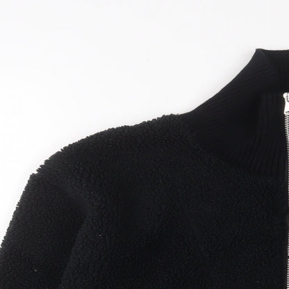 Womens UK Size S Marks and Spencer Black Pullover Sweatshirt
