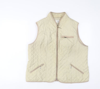 Womens UK Size 18 Cc Beige Gilet