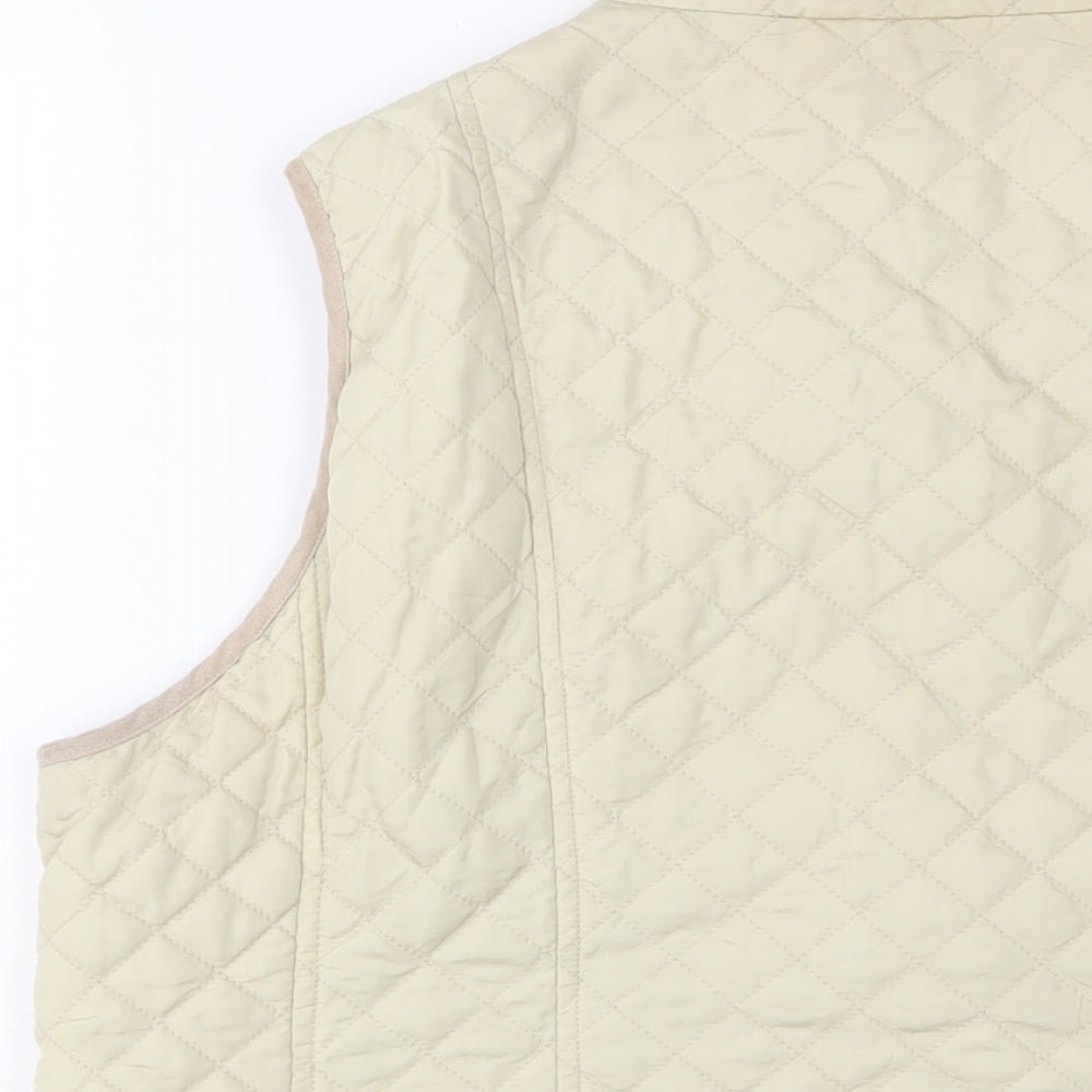 Womens UK Size 18 Cc Beige Gilet