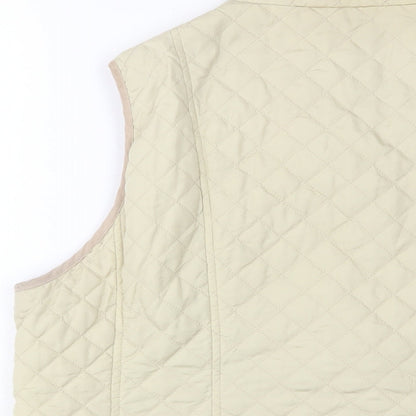 Womens UK Size 18 Cc Beige Gilet