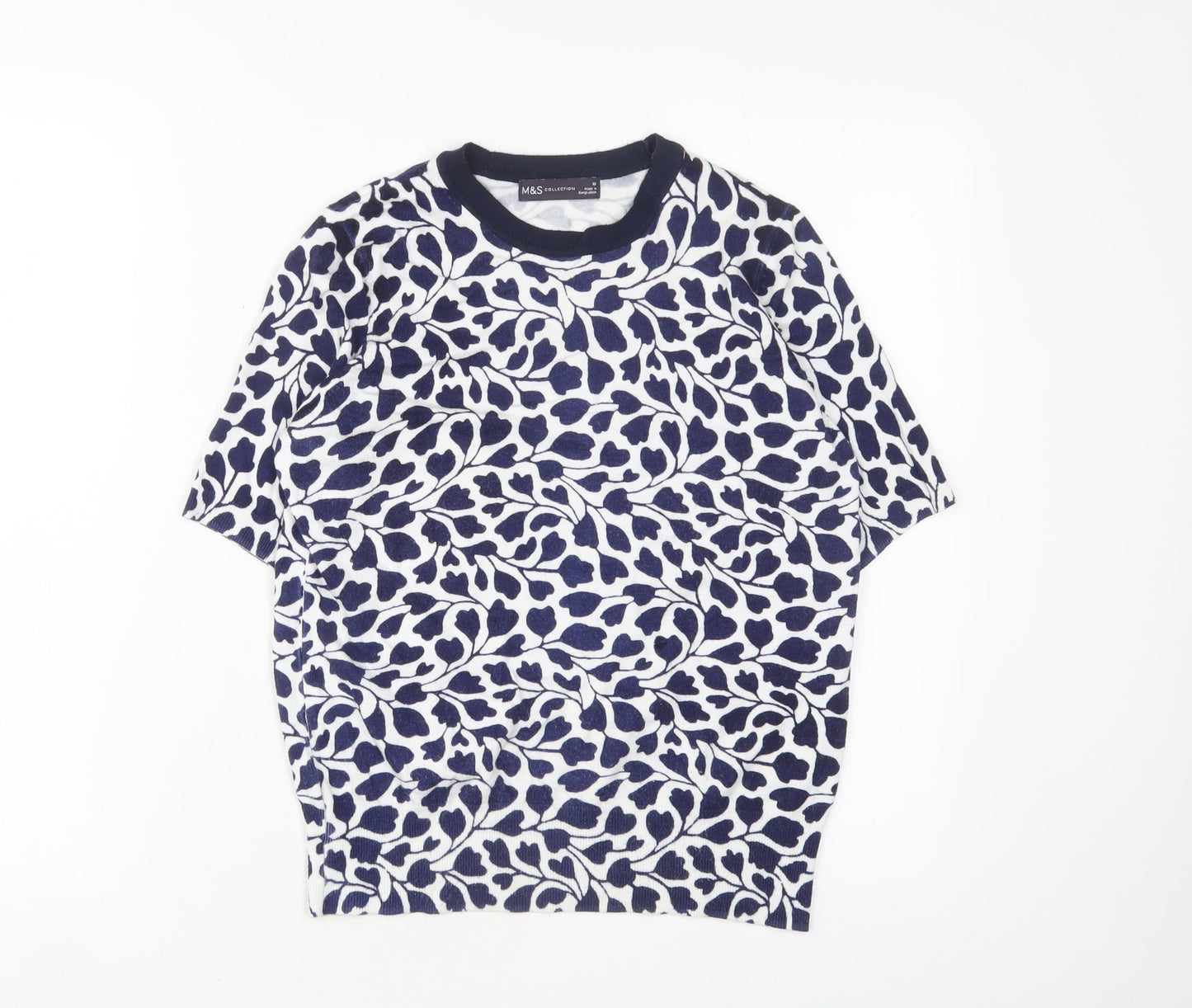 Womens UK Size 10 Marks and Spencer Black Pullover Jumper