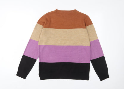 Womens UK Size 10 Marks and Spencer Multicoloured Pullover Jumper
