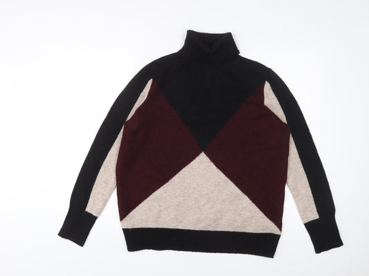 Womens UK Size M Wallis Multicoloured Pullover Jumper