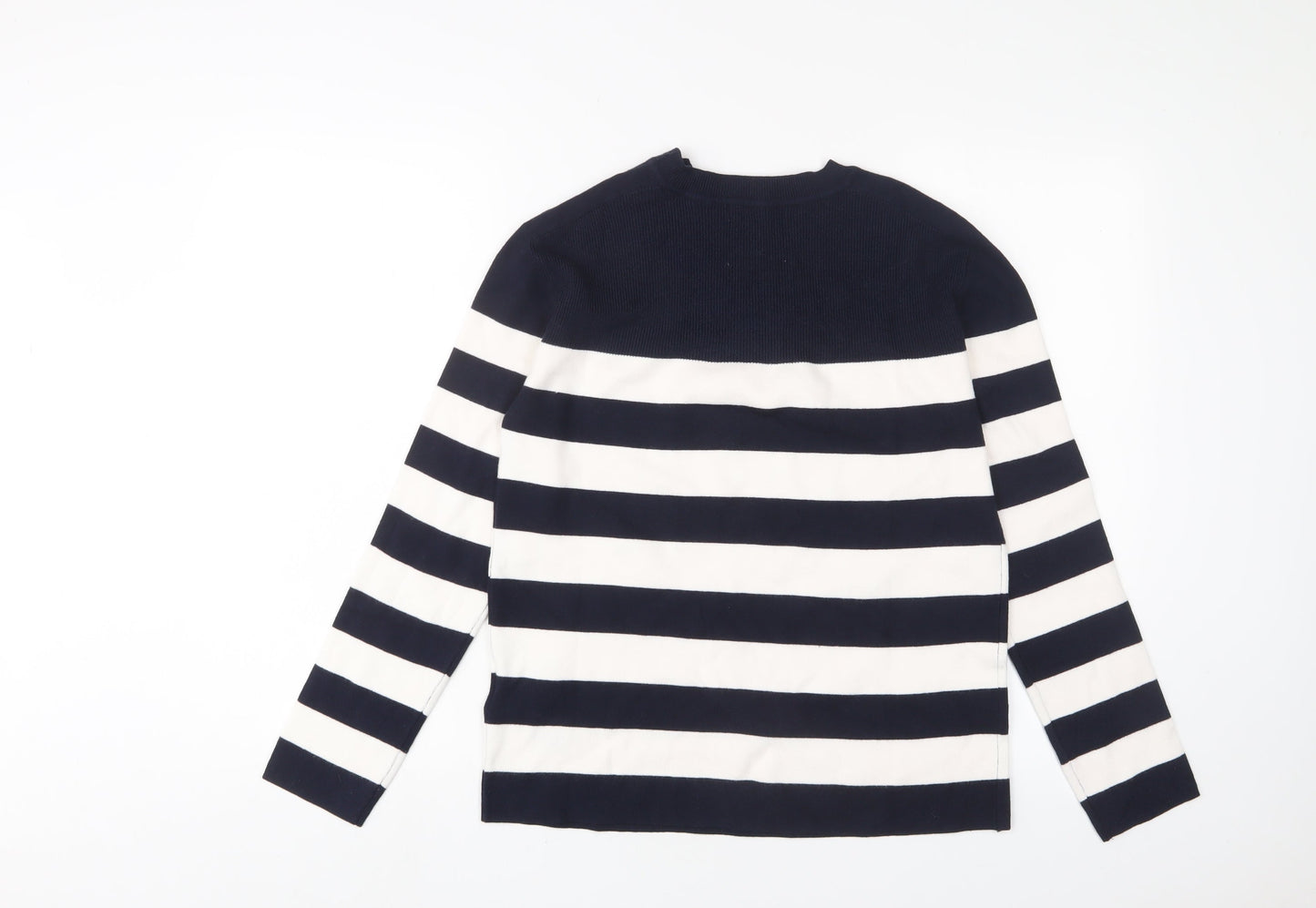 Womens UK Size S Marks and Spencer Blue Pullover Jumper