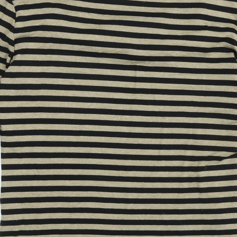 Womens UK Size 10 Phase Eight Black Jersey T-Shirt