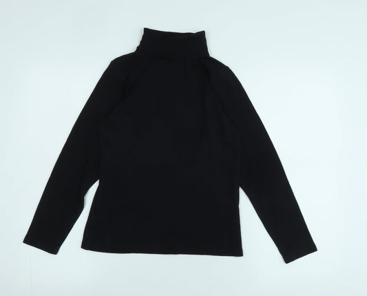 Womens UK Size S isle Black Pullover Jumper