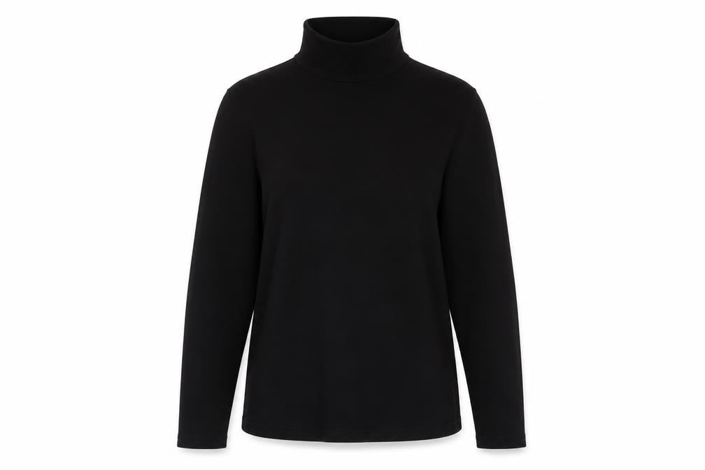 Womens UK Size S isle Black Pullover Jumper