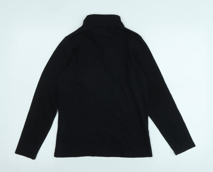 Womens UK Size S isle Black Pullover Jumper