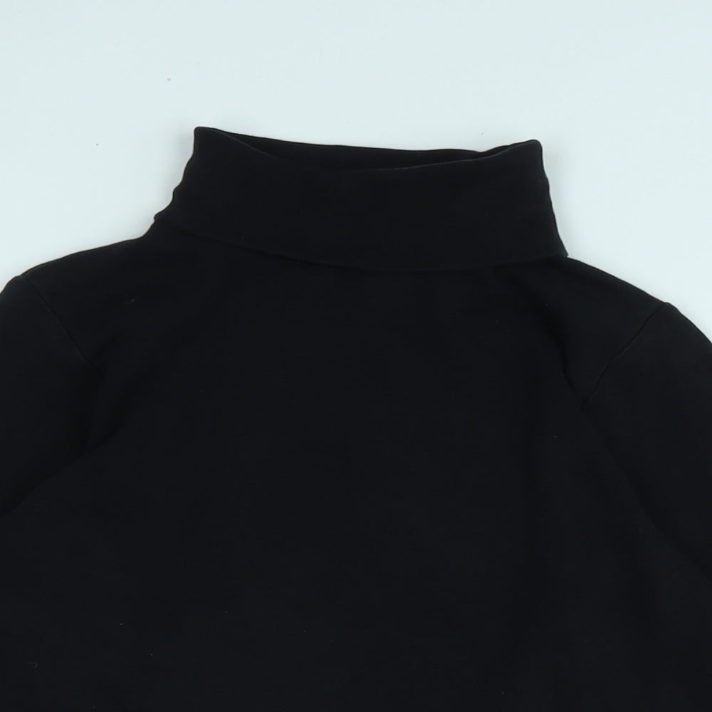 Womens UK Size S isle Black Pullover Jumper