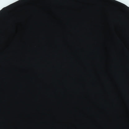 Womens UK Size S isle Black Pullover Jumper