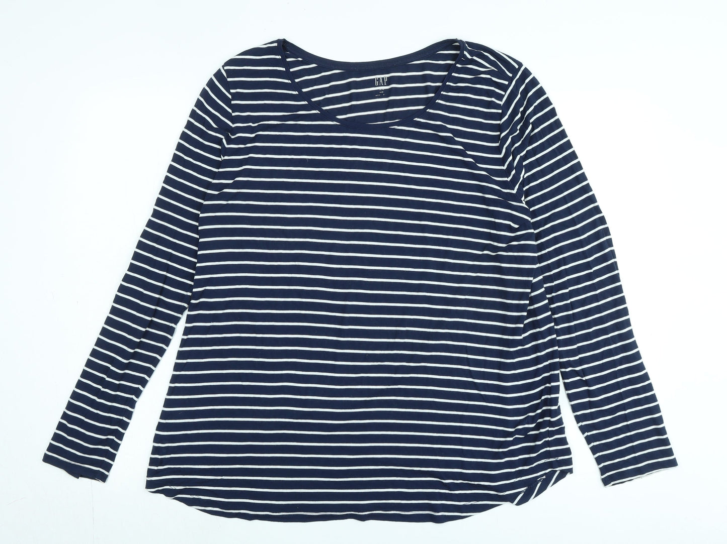 Womens UK Size L Gap Blue Tunic T-Shirt
