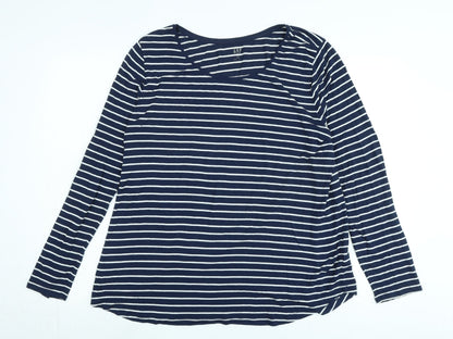 Womens UK Size L Gap Blue Tunic T-Shirt
