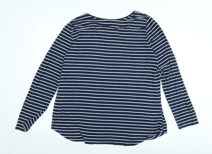 Womens UK Size L Gap Blue Tunic T-Shirt