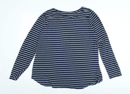 Womens UK Size L Gap Blue Tunic T-Shirt