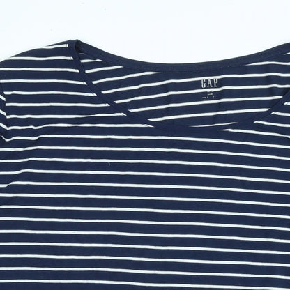 Womens UK Size L Gap Blue Tunic T-Shirt